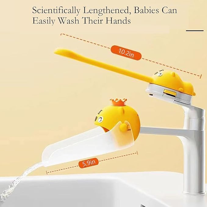 Faucet Handle Extender Set - Faucet Extender for Toddlers Faucet Handle Extender for Toddlers Faucet Extender for Kids-White