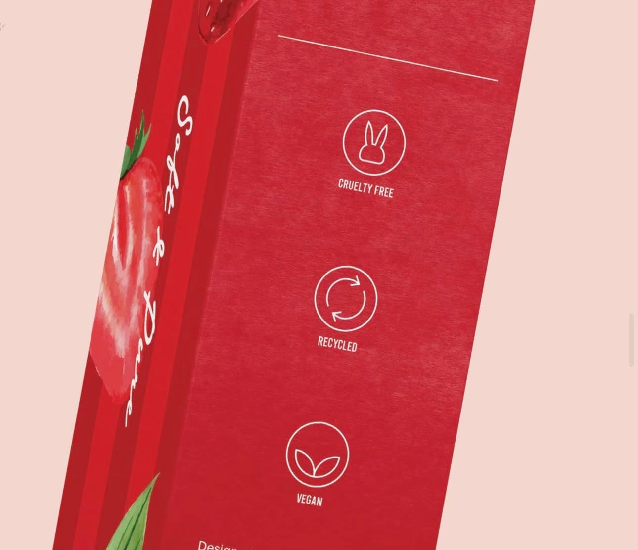 Premium Expanding Woven Dental Floss - PTFE & PFAS Free - Sweet Strawberry Refill - Dentist Recommended - Kid Friendly - Vegan & Cruelty Free - 33yd