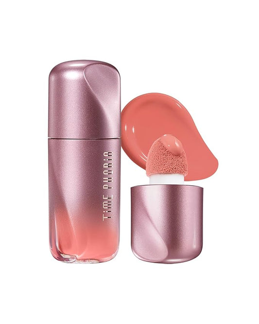 Liquid Blush Makeup for Cheeks, Natural Matte Finish, Blush Tint Stick, Multi-Use, Long-Lasting Lip & Cheek Makeup, Lightweight (01 SERENE PEACE)