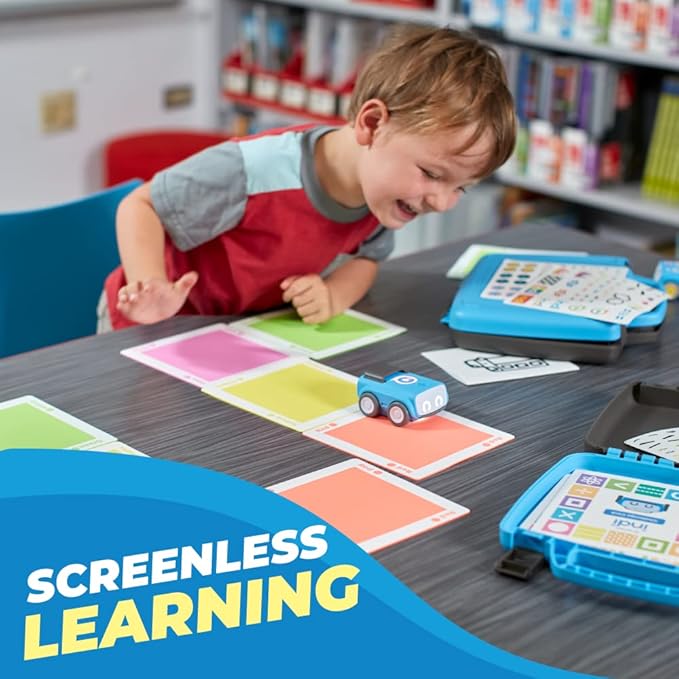 Sphero Indi Student Kit - Screenless Coding Robot for Kids 4+ - Introduce Coding, Computer Science, and AI Literacy Concepts - Solve Puzzles - Create Mazes - Educational STEM Toy