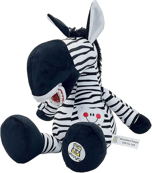 Tooth Fairy Plush Doll, Dental Plush Oral Health Presentation Puppet Zebra Tooth Fairy Dental Educational Plush Small Size Doll with Teeth for Kids Chidren Boys Girls