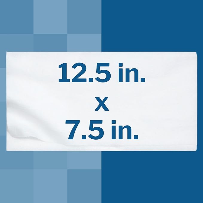 McKesson Washcloth Wipes for Adults, Scented (6 Pack, 576 Washcloths) Disposable Wash Cloths for Body - No-Rinse Formula with Snap Lid - Good for Incontinence and Elderly - 96 Wipes Per Pack