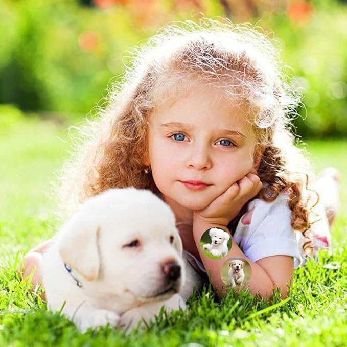 600Pcs Dog Stickers for Kids Teachers 1.5 Inch 16 Styles Dog Stickers for Kids Birthday Party School Reward Giveaways