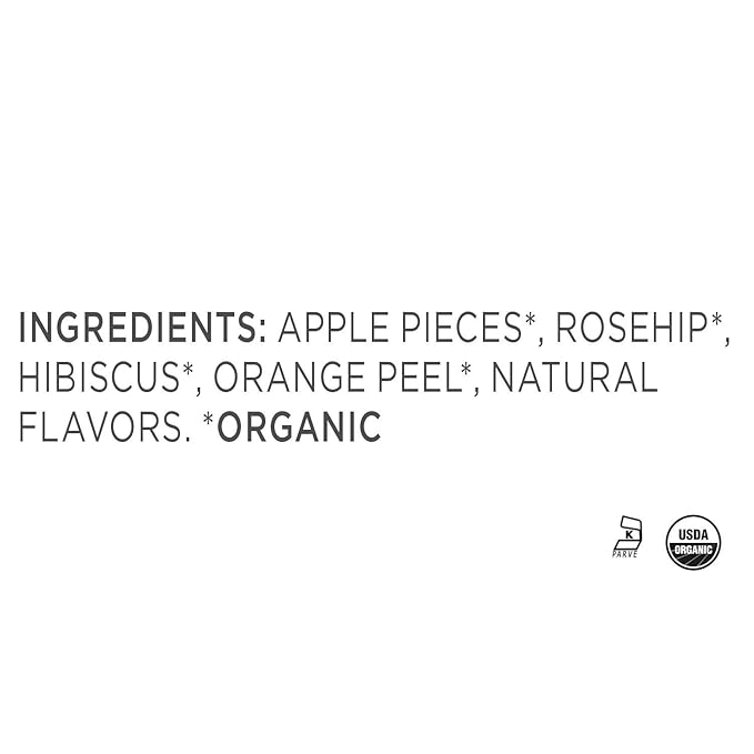 Tea Forte Hibiscus Blossom Premium Loose Leaf Caffeine-Free Herbal Tea Blend Canister, Makes 35-50 Cups, Round Canister