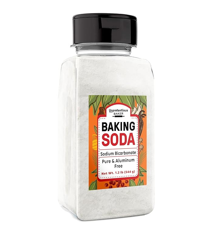 Unpretentious Baking Soda, 2 Cups, Natural Leavening Agent, Convenient Dual-Purpose Shaker Lid (19.2 Ounce)