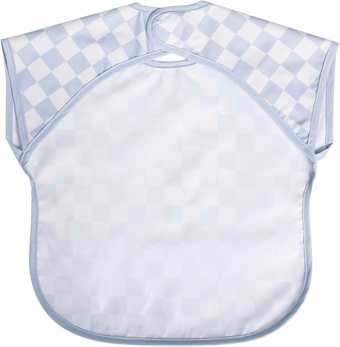 Ali+Oli Smock Bibs for Babies, BPA-Free Oeko-Tex Certified, Waterproof Baby Smock, Machine Washable, Toddlers Ages 6m+