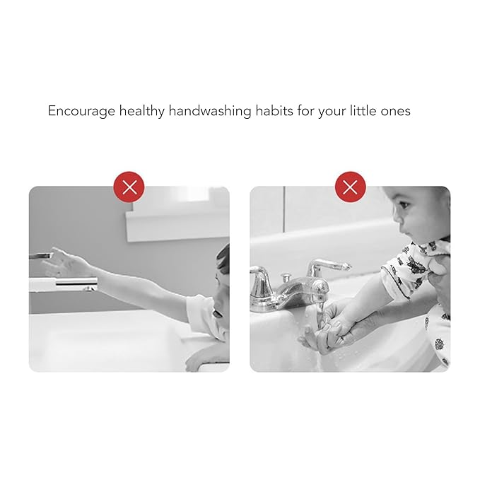 Faucet Extender Sink Handle Extender for Toddlers Kids, Universal Children Cartoon Faucet Extender, Faucet Handle Extender Faucet Extension Attachment Bathroom Sink Accessories