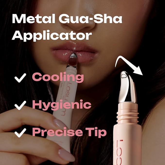 PDRN Tinted Lip Serum – High Gloss Ultra Hydrating Natural Glow, Non-Sticky Volumizing Color Glaze with Long-Lasting Shine, Nourishing Moisturizing Repair for Chapped Lips (0.34 oz) (bikini)