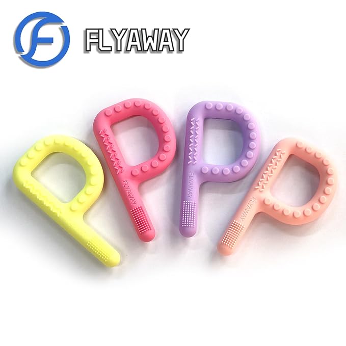 Teething Sticks for Babies, Silicone Chew Toys for Kids Autistic Children 4 Pack, Oral Motor Stimulation Autism Sensory Products Toddler Sensory Toys for Teething Baby Kids Adults with Anxiety ADHD