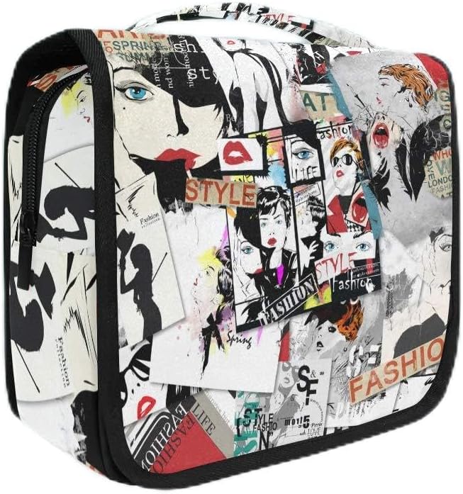 senya Hanging Travel Toiletry Bag Kit Makeup Case Cosmetics Organizer for Men Women