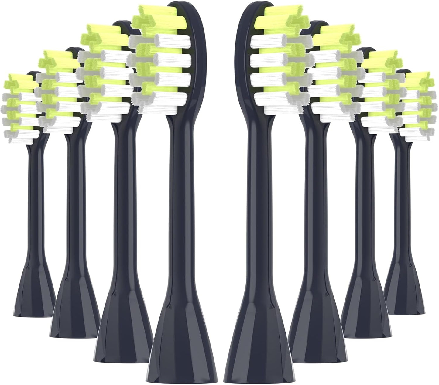 One Series Replacement Toothbrush Heads Pisonicleara Compatible with sonicare Philips One Series BH1022/03 HY1100/02 HY1102 (8-pc) Battery Brush, Mango Snow White Travel Refill (one-Blue)