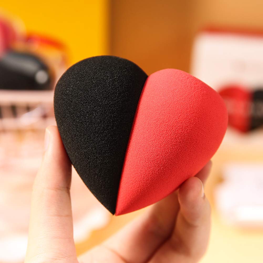 DUcare Makeup Sponges Set Christmas Sponge Gift Foundation Blending Sponge for Liquid, Cream, Powder and BB Beauty Cosmetics Tool Flawless Facial Powder Puff