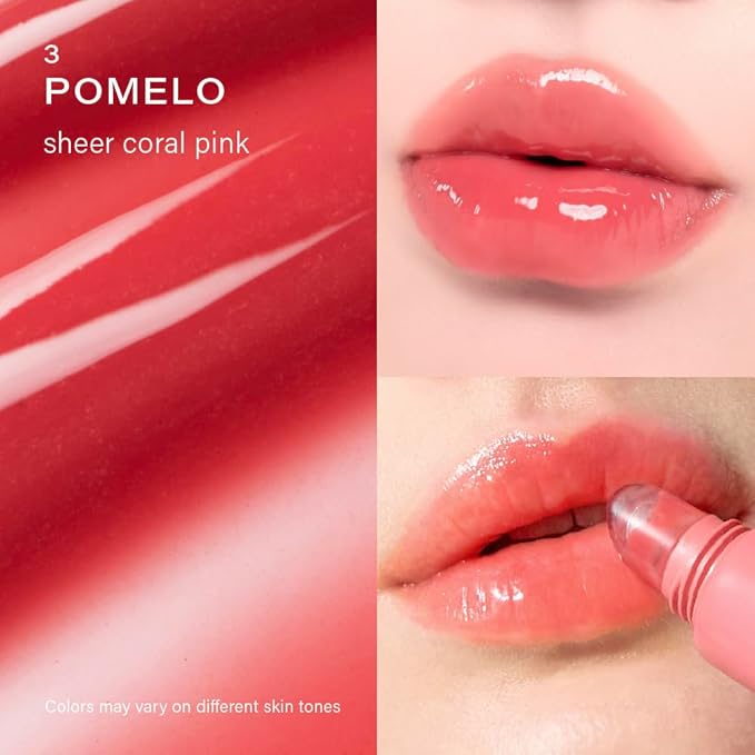 Melixir Vegan Lip Care Duo, Holiday Gift Set for Women, Christmas Stocking Stuffers, Hydrating Tinted Chapstick & Lip Gloss, Collagen & Shea Butter for Dry Lips, Trendy Lip Balm Kit for Teen Girls