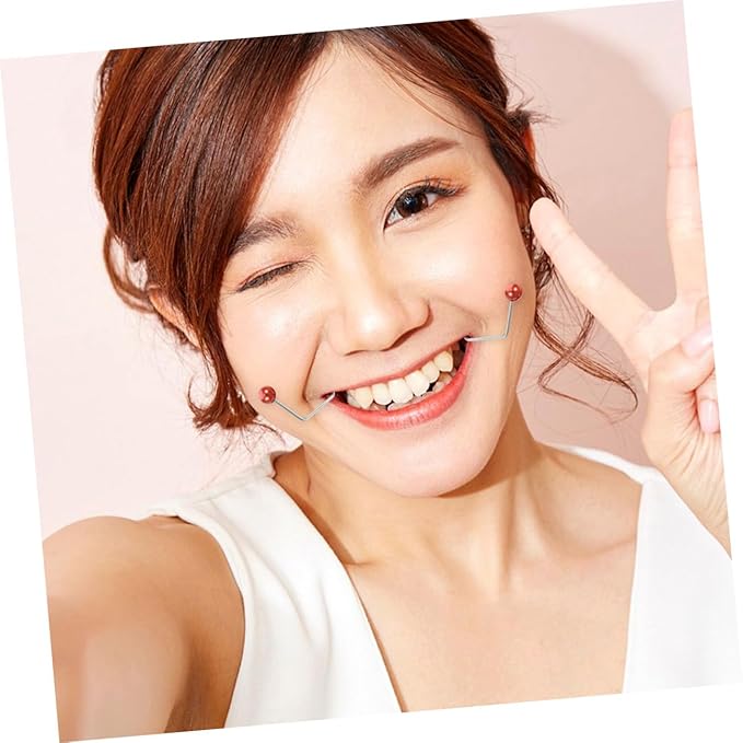 Mikinona 2pairs Maker Cheek Trainer Facial Tool for Natural Depth for Compact for Easy Storage for Daily Use Women