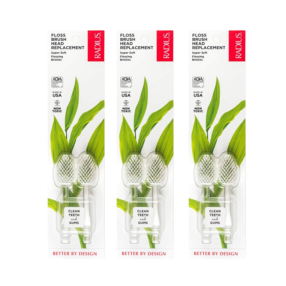 Replacement Head 3-Pack [2 Replacement heads per pack], SuperSoft