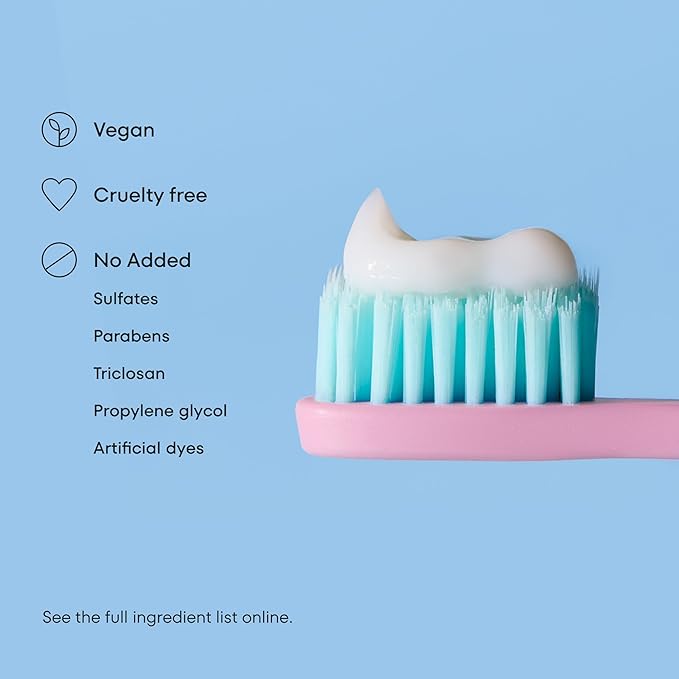 COCOLAB Cocoshine Whitening Toothpaste, Lychee Breeze Flavor, Dentist-Designed Oral Care with nHA, Non-Fluoride, Vegan, Recyclable Tube, Coconut-Oil Infused, 4 oz