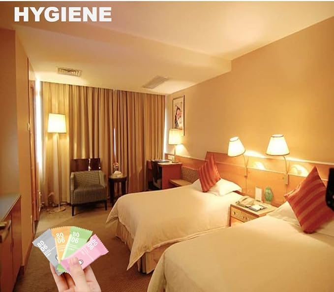 Premium Compressed Towels, Pure Cotton Portable Washcloth for Camping or Travel…