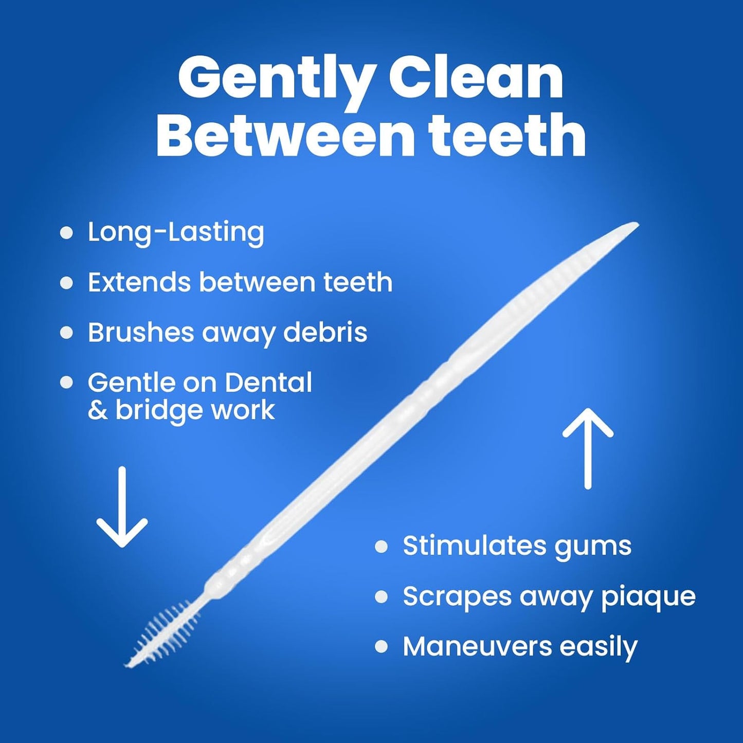 Dental Floss Stick and Toothbrush, Portable Box, Home Pack of 500 Dental Floss Sticks (Pack of 500)