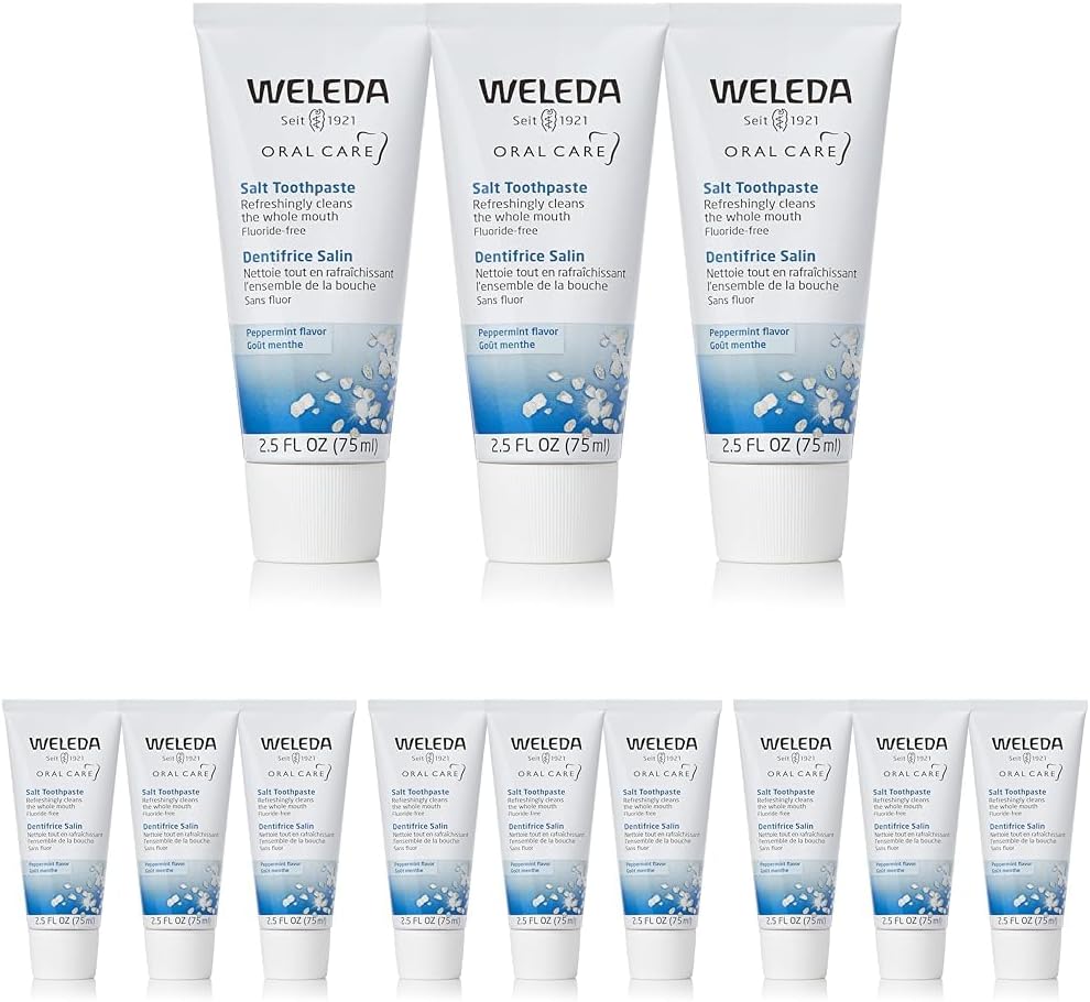 Weleda Natural Salt Toothpaste. 2.5 Fluid Ounce (Pack of 12)