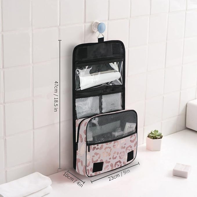 senya Hanging Travel Toiletry Bag Kit Makeup Case Cosmetics Organizer for Men Women