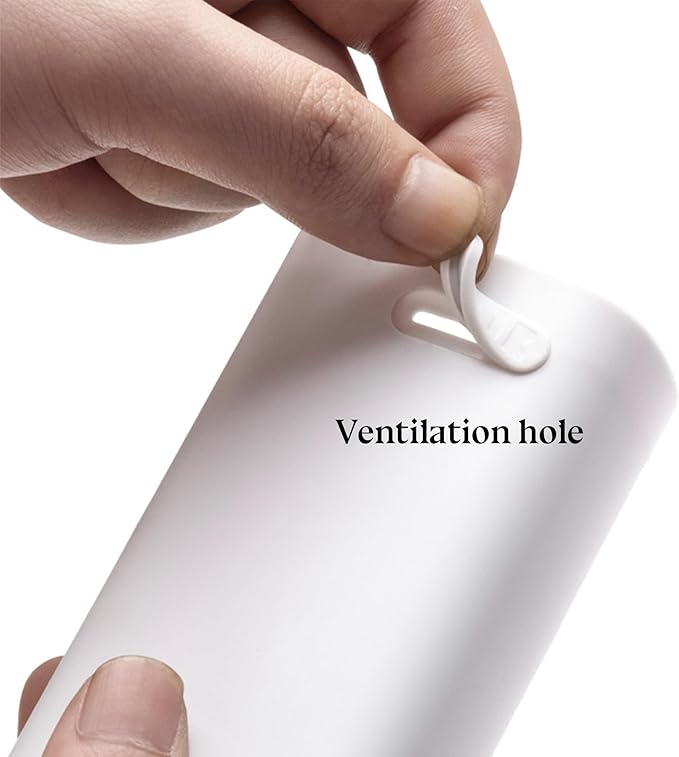 Ventilated Compact Grey Travel Toothbrush Holder Case with Ventilation Hole, Portable Travel Toothbrush Cup with Cover, Storage Container for School Camping Business Trip Bathroom