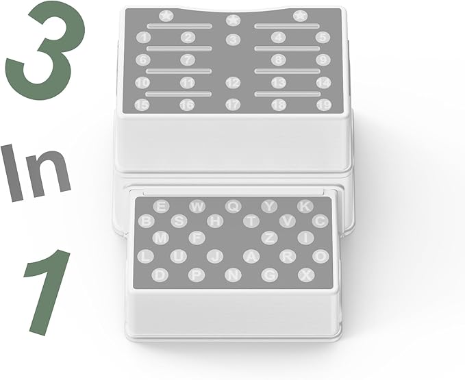 UNCLE WU 2 Step Stool for Kids & Toddlers - Anti-Slip Potty Training Stool for Bathroom Sink, Toilet & Kitchen, 150 lbs Capacity, Lightweight & Sturdy (Grey)