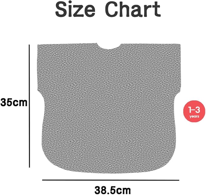 Long Sleeve Waterproof Bib for Toddlers – Soft Feeding Smock for Baby Mealtime, Self-Feeding,BPA-Free, Easy Clean