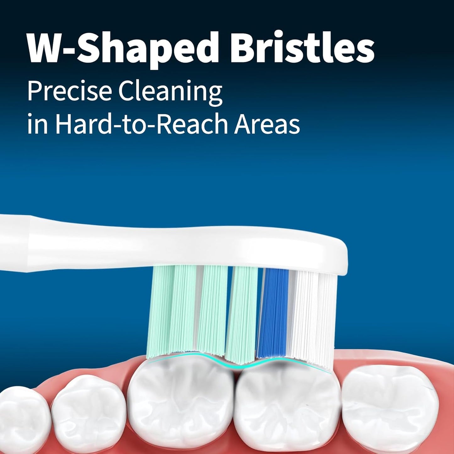 Replacement Toothbrush Heads for Philips Sonicare Replacement Heads, Electric Replacement Brush Head Compatible with Phillips Sonicare Electric Toothbrush,10 Pack