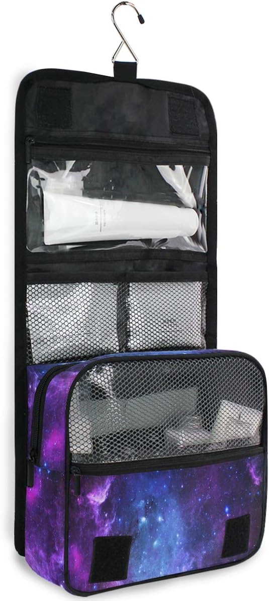 senya Hanging Travel Toiletry Bag Kit Makeup Case Cosmetics Organizer for Men Women