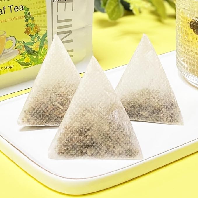 Mullein Leaf Tea - 2.2g*40 TeaBags - Re-usable for Brew - for Detox & Lungs - 100% Natural Mullein Mullein Leaf & Stem & Flower - Non-GMO - Caffeine-free - Eco-Conscious Tea Bags
