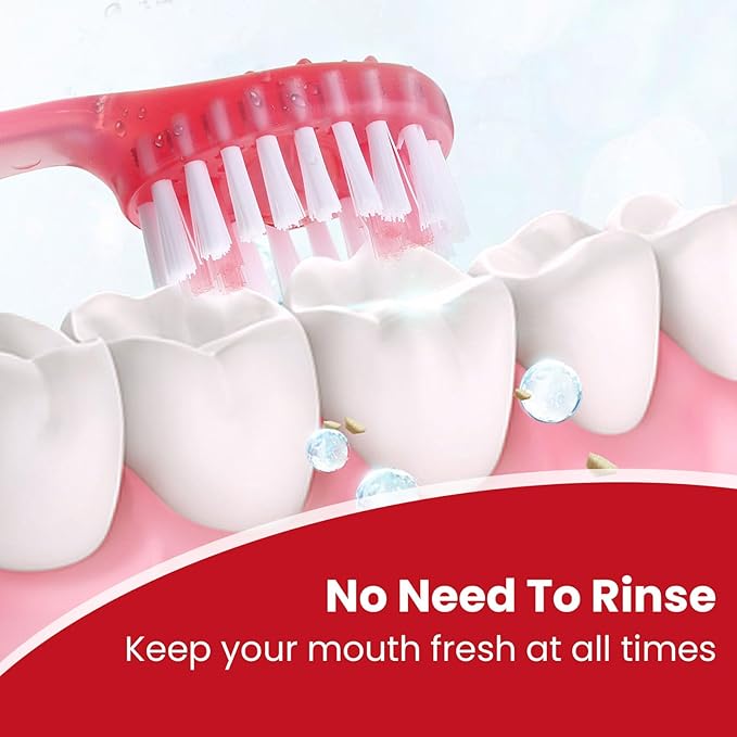 20Pack Mini Disposable Toothbrushes 5-in-1 Portable Pre-Pasted Travel Toothbrush with Toothpaste+Tongue Scraper+Floss+Pick Individually Wrapped Small Prepasted Travel Toothbrush for Kids Adult