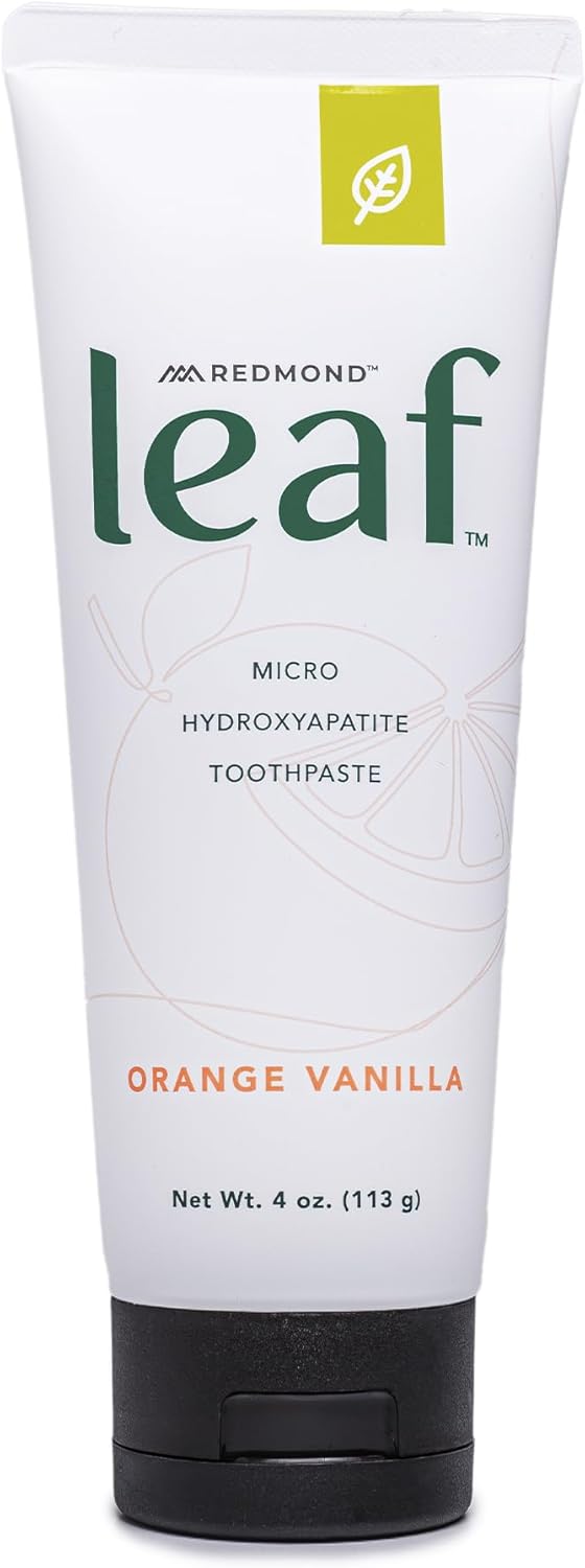 REDMOND Leaf Micro Hydroxyapatite Toothpaste Tube (Orange Vanilla)