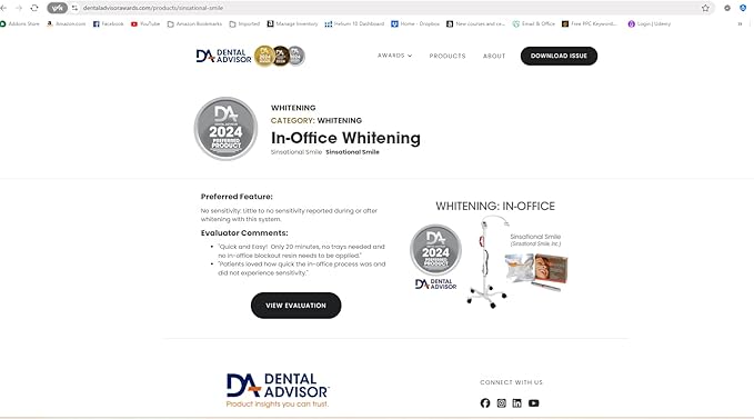 Teeth Whitening Pen, Up to 120 Treatments - Safe, Fast, Simple, Effective, Removes Stains, No Sensitivity, Enamel Safe, for Sensitive Teeth & Gums, 2-Pack