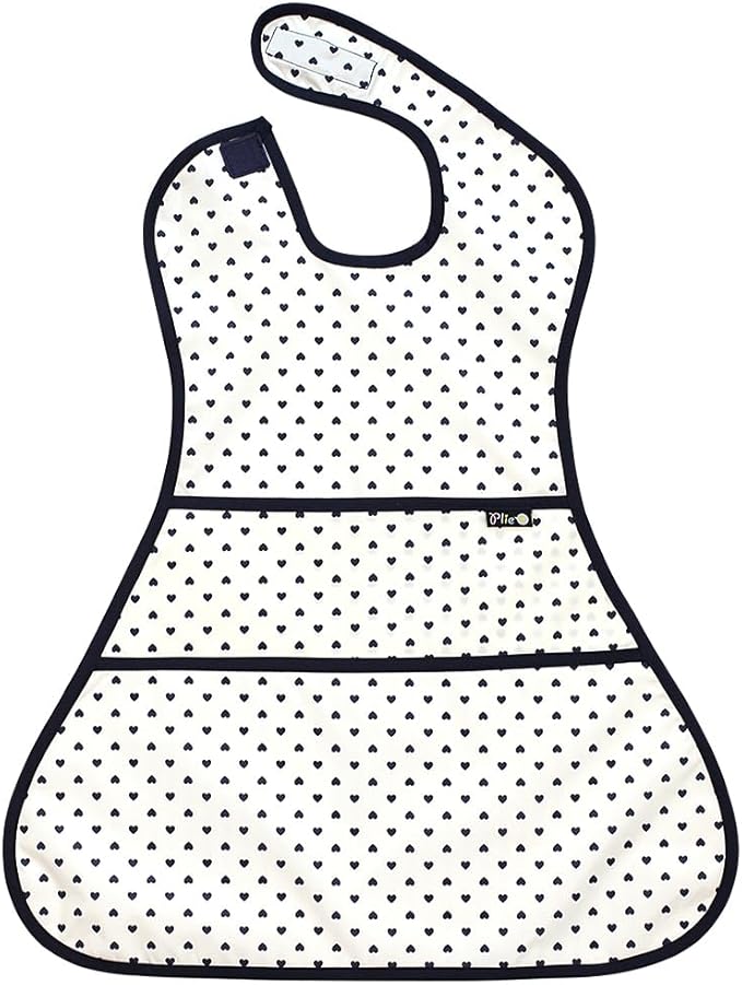 Full Coverage Waterproof Feeding Bib for Toddlers – Extra Long Apron Bib for Mealtime, Self-Feeding, High Chairn