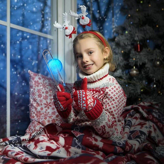 ArtCreativity Retro Light Up Gyro Wheels Toy- 2, 8.5 Inch Gyroscope Rail Twisters, Kids Classic Vintage Nostalgia Yoyo Sensory Fidget Toys, Christmas stocking stuffers for kids, Gift for boys & Girls,