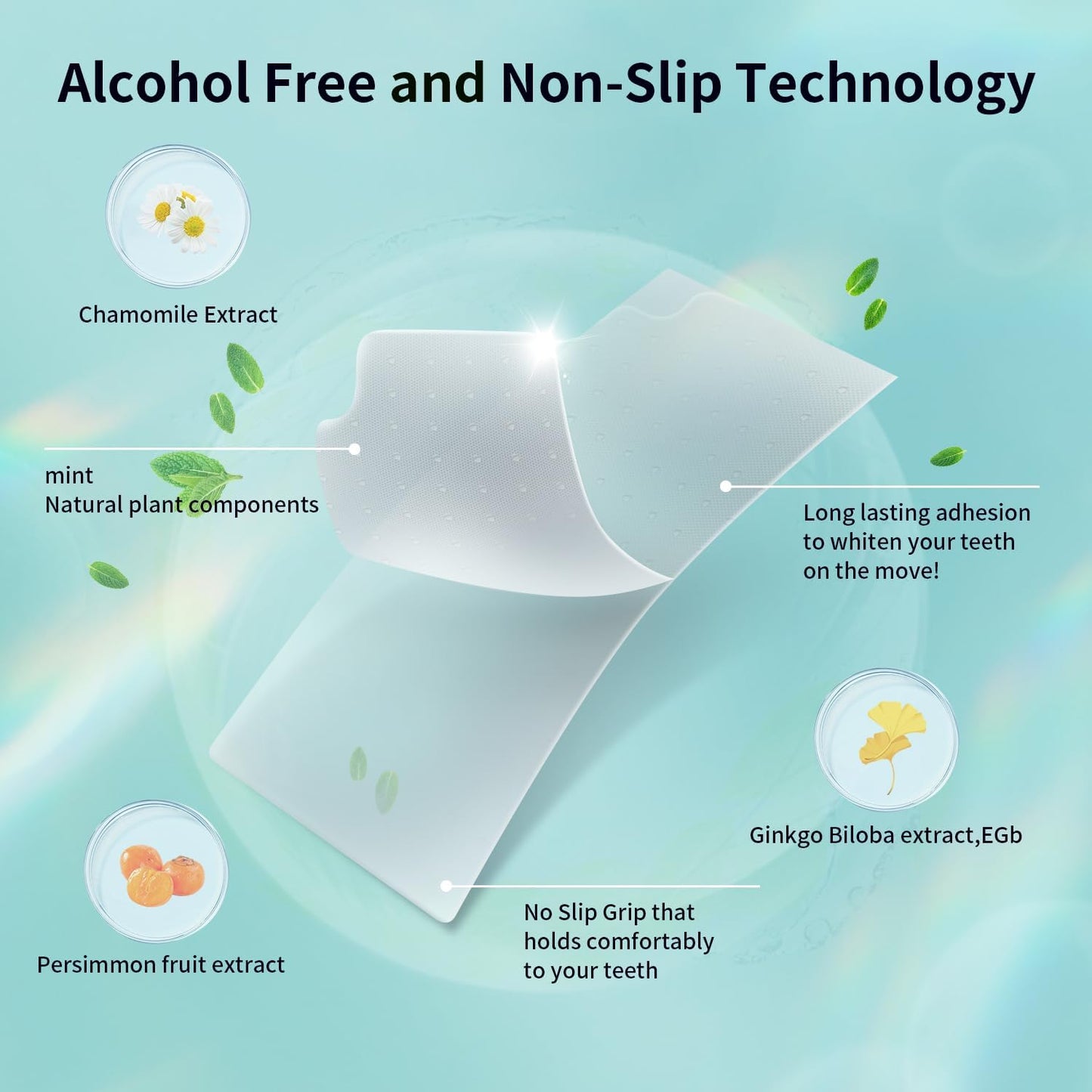 Teeth Whitening Strips 7 Treatments Kit - Contain Teeth Whitening Pen，Sensitive Teeth Whitener, Non-Slip, Dry Strip Technology for Coffee, Wine, Tobacco, and Other Stains (14 Strips)