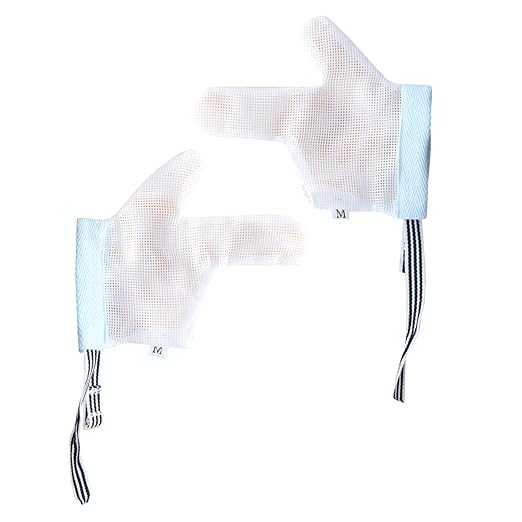 Baby Sucking Thumb Protector, Thumb Sucking Deterrent for Kids, Stop Thumb Sucking for Kids, Anti Thumb Sucking, Thumb Sucking Stop for Kids, Baby Thumb Sucking Guard for Ages 6 Months-18 Months（S）