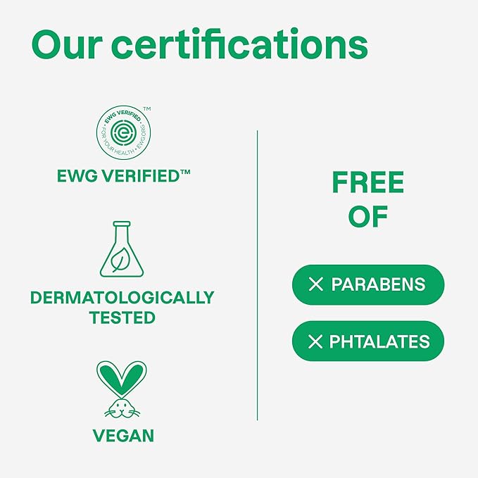 Attitude Bubble Wash for Kids, EWG Verified Bubble Bath, Hair Shampoo and Body Soap, Dermatologically Tested, Plant- and Mineral-Based, Vegan, Vanilla & Pear, 16 Fl Oz