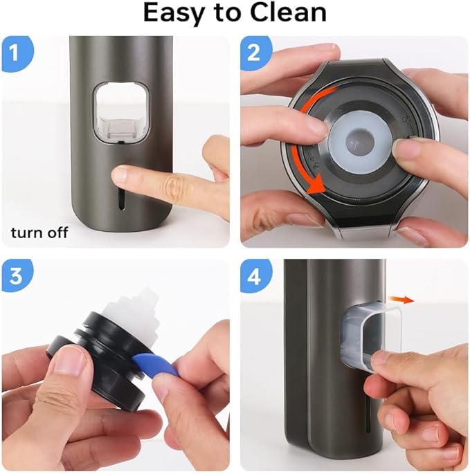 Automatic Toothpaste Dispenser Wall Mounted - Smart Touchless Toothpaste Squeezer with 3 Adjustable Levels, 2 Toothbrush Holders- for Kids and Adults, Bathroom Essentials