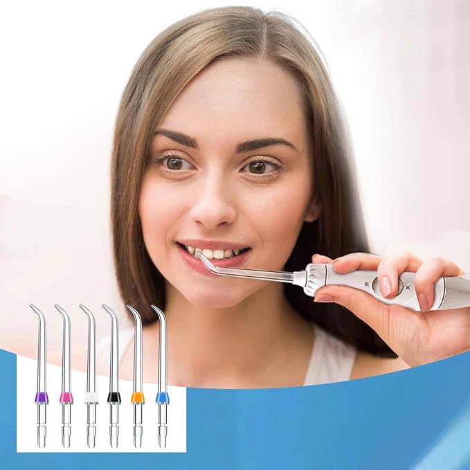 Replacement Tips for Waterpik Water Flosser Classic Jet Tips Waterpik' Replacement Parts and Other Oral Irrigators (6 Classic Jet Tips)