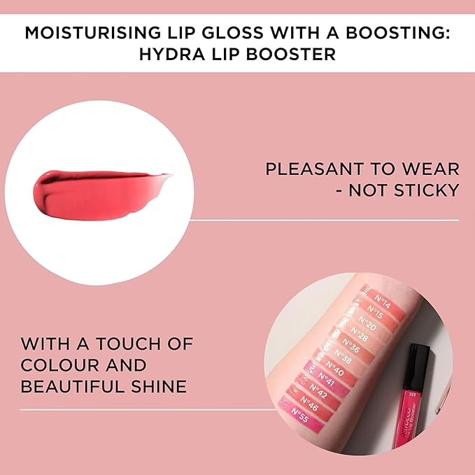 ARTDECO Hydra Lip Booster - Translucent Cryptal Bud - Hydrating Lip Gloss - Boosting Effect - Hint of Color & Beautiful Shine - Non-Sticky Finish - Lip Care - Lip Oil - Makeup - Hyaluron - 0.21 Fl Oz