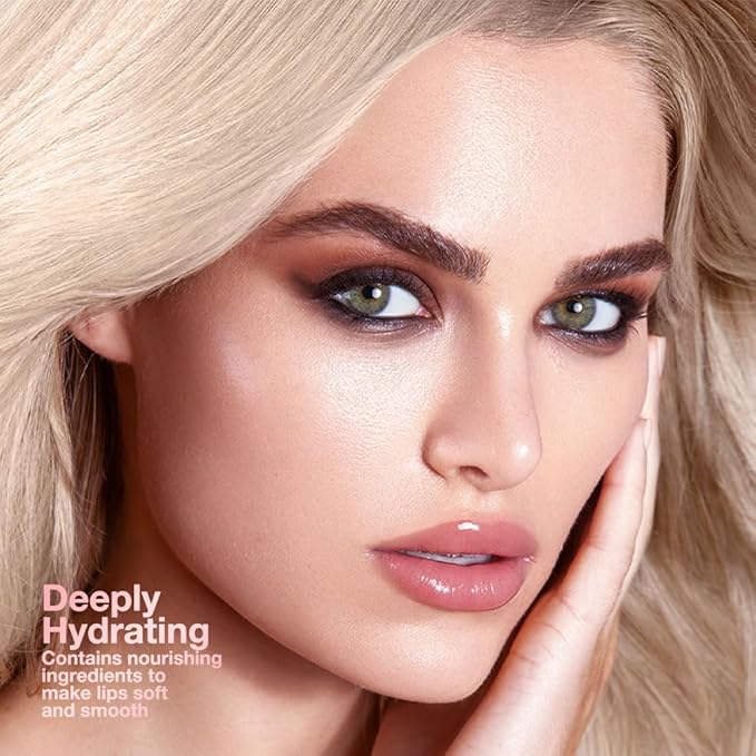 Pink Honey Tinted Lip Stain Lip Balm Lip Gloss Lipstick, Sheer Hydrating Lip Stains Tint, Moisturizing Lip Color for All Skin Tones, Nourishing Lip Balm with a Hint of Natural Black Cherry