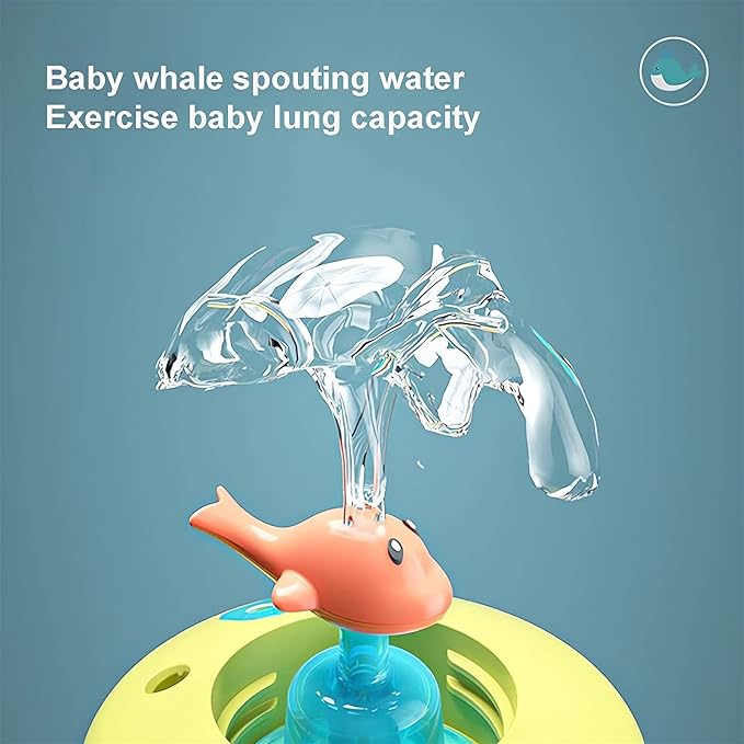 Drinking Cup with Whale Squirt - 2023 New Cute Whale Spray Water Cup, BPA Free Leak Proof Straw Cup Sippy Cups Kids Non Spill Water Bottle Weighted Straw Cups(220ml/Yellow)