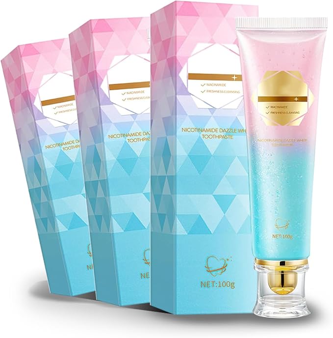 Niacinamide Whitening Toothpaste Acssart Radiant White Toothpaste,Niacinamide Intensive Whitening Toothpastes,Nicotinamide Radiant Whiten Toothpastes (3)