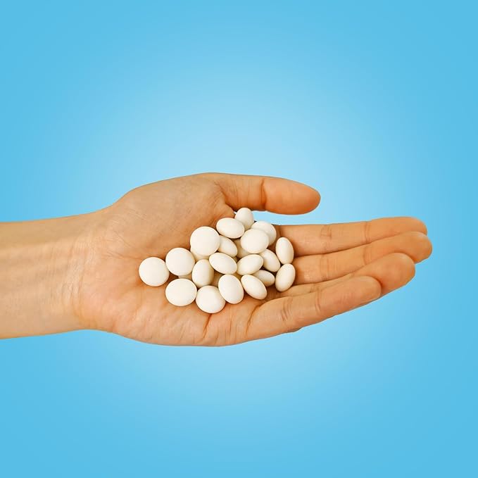 DC24 DAILY CARE Xylitol Mints,No Aspartame Sugar Free Mints,Low-Calorie with Erythritol, Breath Mints Dry Mouth Diabetic Friendly,Peppermint 30 Pieces (Pack of 4)