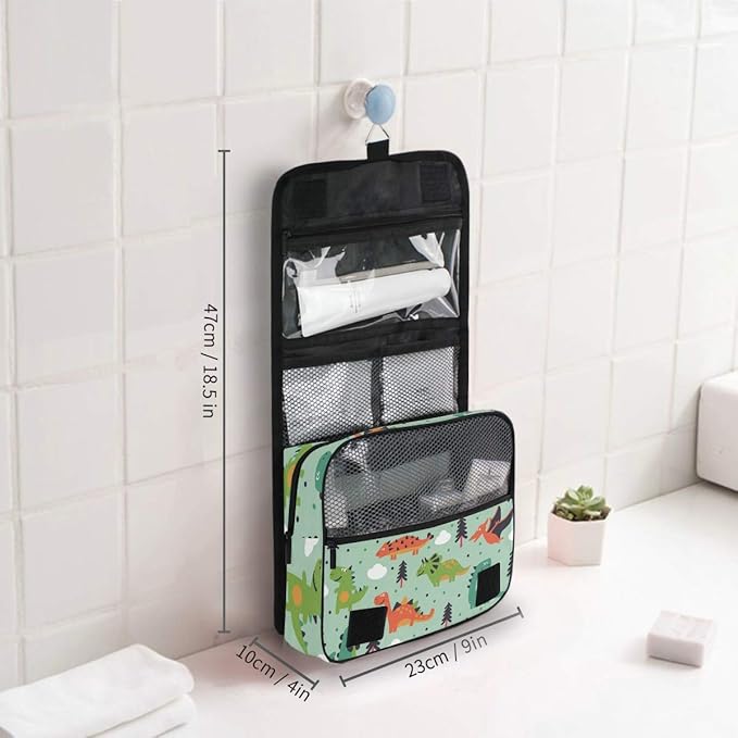 senya Hanging Travel Toiletry Bag Kit Makeup Case Cosmetics Organizer for Men Women