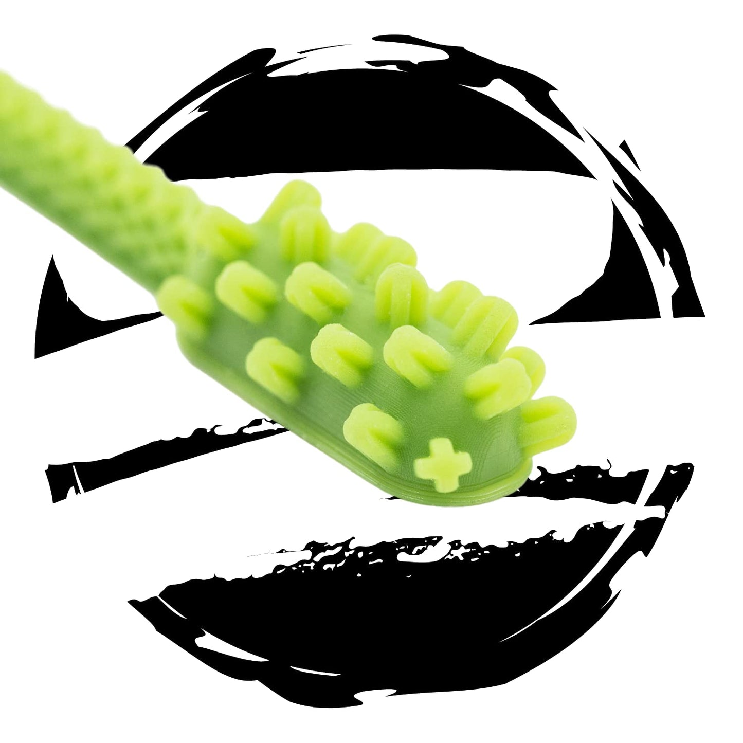 V3 (Denture Adhesive Removing Toothbrush) (Green)