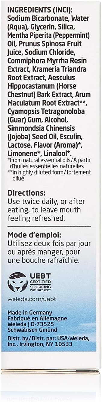 Weleda Natural Salt Toothpaste. 2.5 Fluid Ounce (Pack of 12)