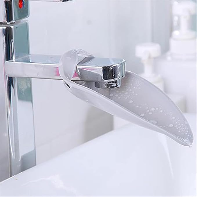 Faucet Extender for Toddlers - Sink Extender for Kids Hand Washing, Bathroom Sink Spout Wash Helper for Children Baby Bathroom Safety Sink Extender Faucet Extender for Kids