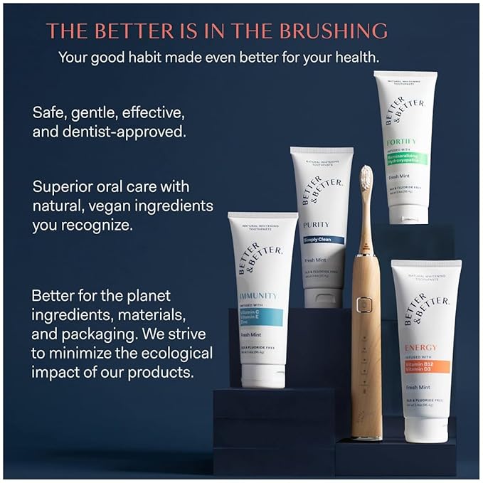 Better & Better Floss Picks (Box of 200) | Unflavored Vegan Dental Picks for Adults & Kids | Biodegradable Plant-Based Handles & Sturdy Floss Thread | Gluten, Cruelty & BPA-Free